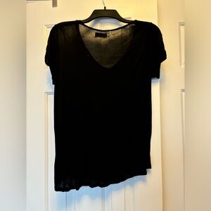 Lauren Moshi Black Short Sleeved Tee Shirt F***
